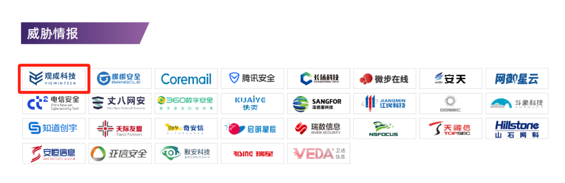 观成科技再次入选《CCSIP2022中国网络安全行业全景册（第五版）》